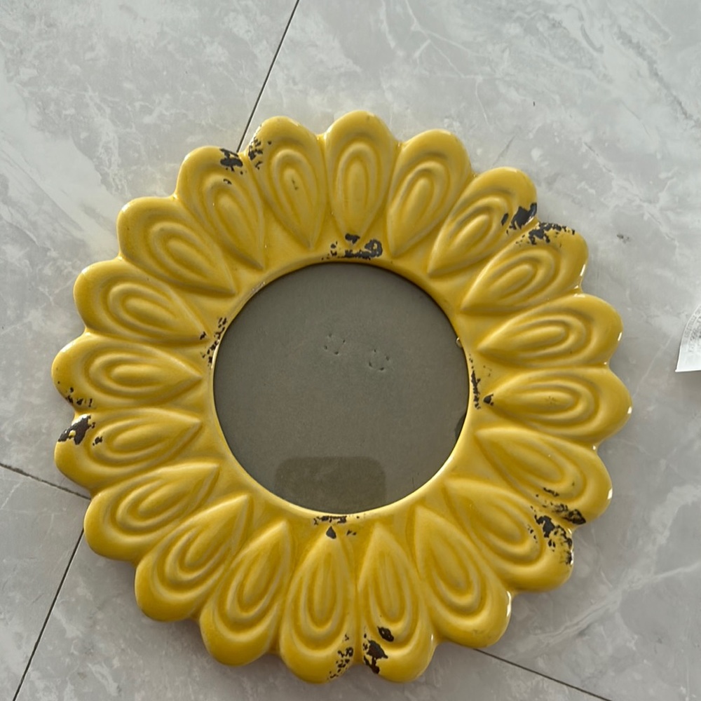 Rustic Sunflower Picture Frame